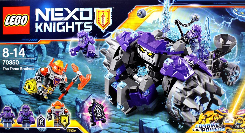 Lego NEXO KNIGHTS Trzej bracia (70350) [KLOCKI]