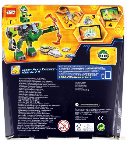 Lego NEXO KNIGHTS Zbroja Aarona (70364) [KLOCKI]