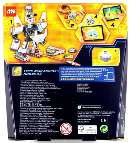 Lego NEXO KNIGHTS Zbroja Lance'a (70366) [KLOCKI]