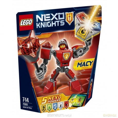 Lego NEXO KNIGHTS Zbroja Macy (70363) [KLOCKI]