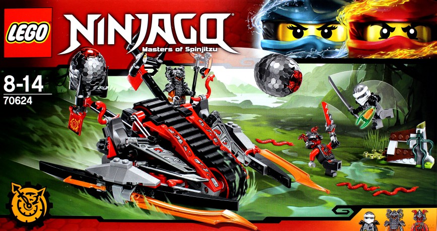 Lego NINJAGO Cynobrowy Najeźdźca (70624) [KLOCKI]
