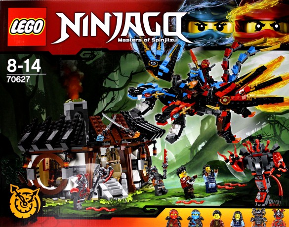 Lego NINJAGO Kuźnia Smoka (70627) [KLOCKI]