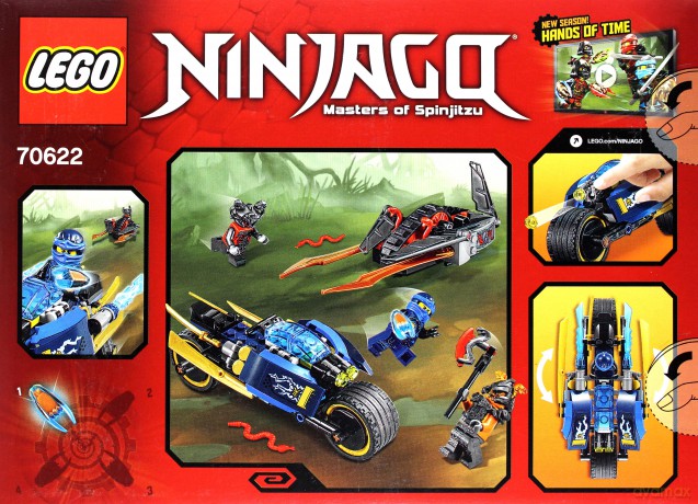 Lego NINJAGO Pustynna Błyskawica (70622) [KLOCKI]