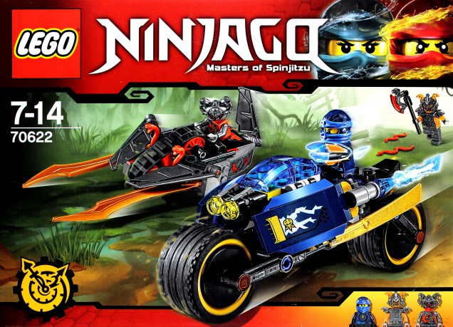 Lego NINJAGO Pustynna Błyskawica (70622) [KLOCKI]