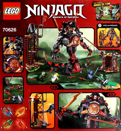 Lego NINJAGO Świt Żelaznego Fatum (70626) [KLOCKI]