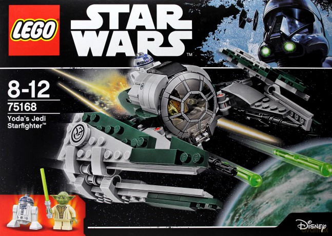 Lego STAR WARS Jedi Starfighter Yody (Gwiezdne Wojny) (75168) [KLOCKI]