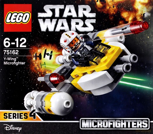 Lego STAR WARS Mikromyśliwiec Y-Wing (Gwiezdne Wojny) (75162) [KLOCKI]