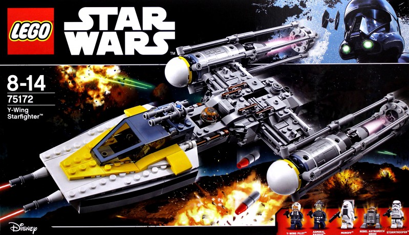 Lego STAR WARS Y-Wing Starfighter (Gwiezdne Wojny) (75172) [KLOCKI]
