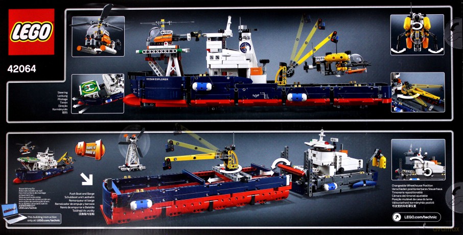 Lego TECHNIC Badacz oceanów 2w1 (42064) [KLOCKI]