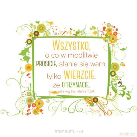 Magnes na lodówkę - Wszystko o co w modlitwie