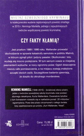 Mistrz szwedzkiego kryminału (Tom 25) Piramida - Henning Mankell [KSIĄŻKA]