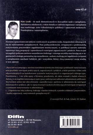 Motywatory pozapłacowe - Piotr Lenik [KSIĄŻKA]
