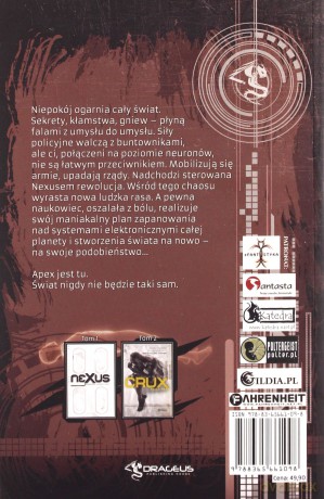 Nexus (Tom 3) Apex - Ramez Naam [KSIĄŻKA]