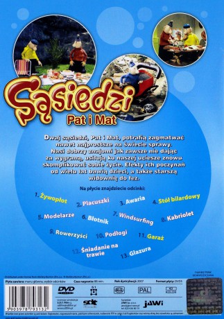 Sąsiedzi Pat i Mat: Debeściaki [DVD]