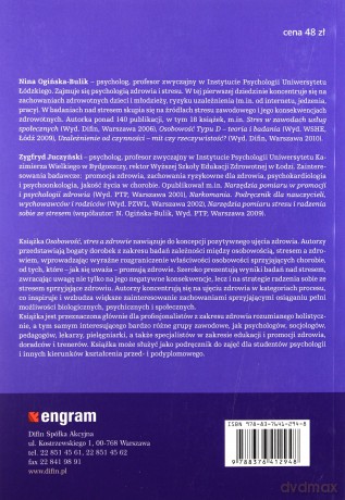 Osobowość stres czy zdrowie - Nina Ogińska-Bulik, Zygfryd Juczyński [KSIĄŻKA]