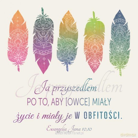 Podstawka korkowa - Ja przyszedłem po to