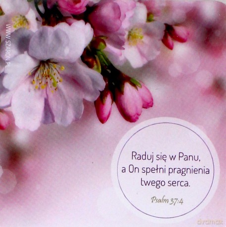 Podstawka korkowa - Raduj się w Panu
