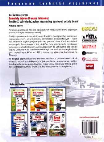 Porównanie broni. Samoloty bojowe II Wojny Światowej - Michael E. Haskew [KSIĄŻKA]