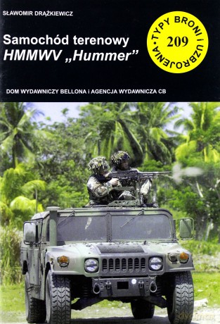 Samochód terenowy HMMWV Hummer. Typy broni z.209 - Sławomir Drążkiewicz [KSIĄŻKA]