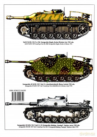 Sturmgeschutz 40 Ausf. G Sturmhaubitze 42.Tank 435 - Janusz Ledwoch [KSIĄŻKA]