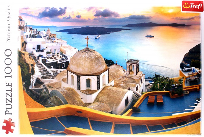 TREFL 1000 el. Bajkowe Santorini (10445) [PUZZLE]