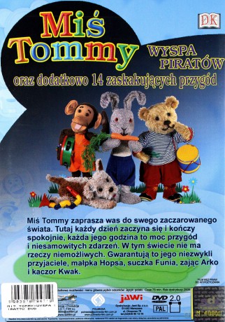 Miś Tommy - Wyspa Piratów [DVD]