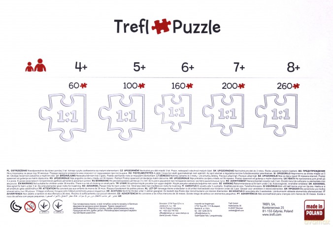 TREFL 200 el. Spotkanie w lesie (13223) [PUZZLE]