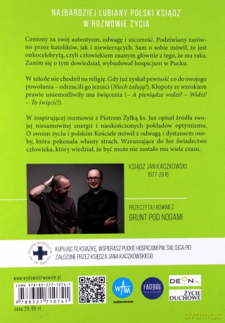 Życie na pełnej petardzie - ks. Jan Kaczkowski, Piotr Żyłka [KSIĄŻKA]