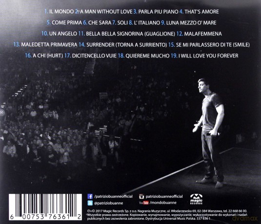 Patrizio Buanne: Bravo! Patrizio (PL) [CD]