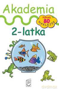 Akademia 2-latka biała - Julia Śniarowska [KSIĄŻKA]