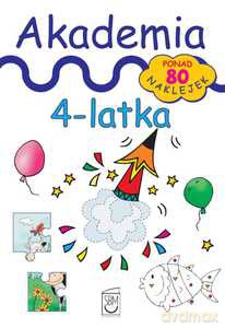 Akademia 4-latka biała - Julia Śniarowska [KSIĄŻKA]