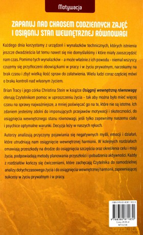 Osiągnij wewnętrzną równowagę - Brian Tracy [KSIĄŻKA]