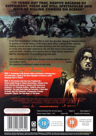 Diary Of The Dead (Diary of the Dead: Kroniki żywych trupów) (Limited Edition) (steelbook) [2DVD]