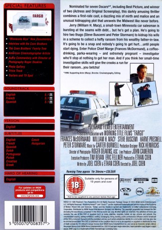 Fargo (Special Edition) [DVD]