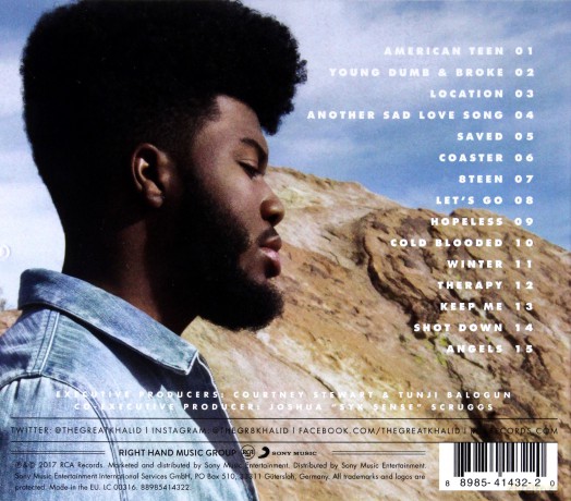 Khalid: American Teen [CD]