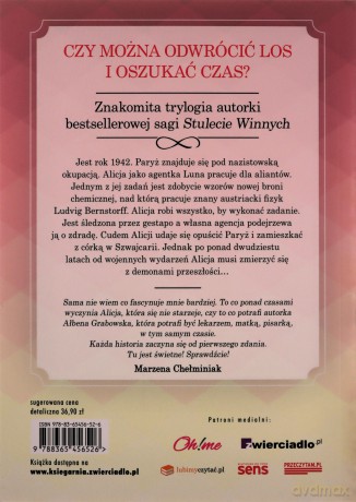 Czas odzyskany. Alicja w Krainie Czasów (Tom 3) - Ałbena Grabowska [KSIĄŻKA]