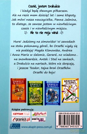Drakulcio ma kłopoty. Mistrz jazdy na krechę - Magdalena Pinkwart [KSIĄŻKA]