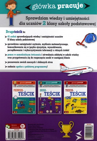 Drugoteściki. Główka pracuje [KSIĄŻKA]