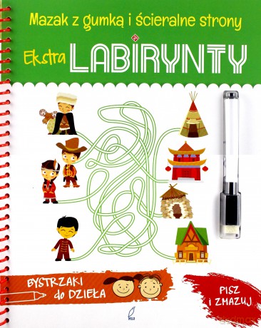 Extra labirynty. Bystrzaki do dzieła [KSIĄŻKA]