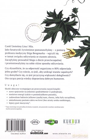 Food pharmacy. Opowieść o jelitach i dobrych bakteriach zalecana wszystkim którzy chcą trafić przez żołądek do zdrowego życia. Tej książki nie da się przedawkować - Lina Nertby Aurell [KSIĄŻKA]
