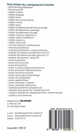 Kodeks morski 01.2017 [KSIĄŻKA]