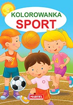Kolorowanka sport - Jarosław Żukowski [KSIĄŻKA]