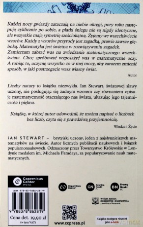 Liczby natury. Nierealna rzeczywistość matematycznej wyobraźni - Ian Stewart [KSIĄŻKA]