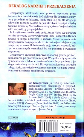 Niebo dla akrobaty - Jan Grzegorczyk [KSIĄŻKA]