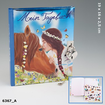 Pamiętnik na kłódkę Miss Melody