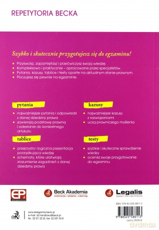 Postępowanie administracyjne. Repetytoria Becka [KSIĄŻKA]