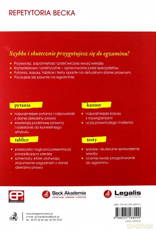Postępowanie karne. Repetytoria Becka [KSIĄŻKA]