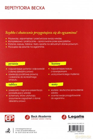 Prawo konstytucyjne. Repetytoria Becka [KSIĄŻKA]