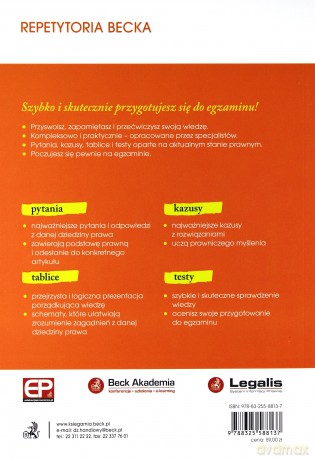 Prawo pracy. Repetytoria Becka [KSIĄŻKA]
