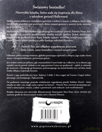 Siedem minut po północy - Patrick Ness [KSIĄŻKA]